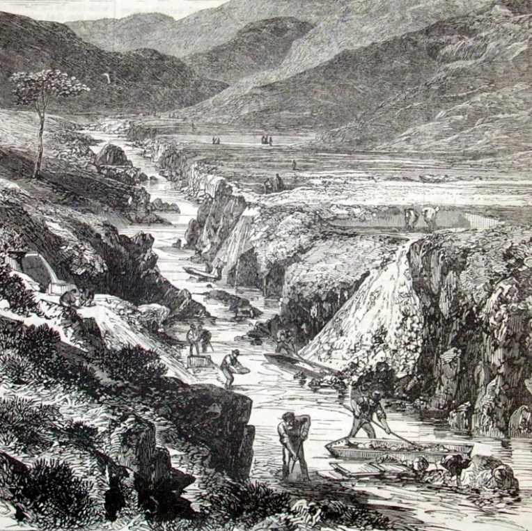 The Sutherlandshire Gold Diggings London News 1869 - Auld Reekie Writing